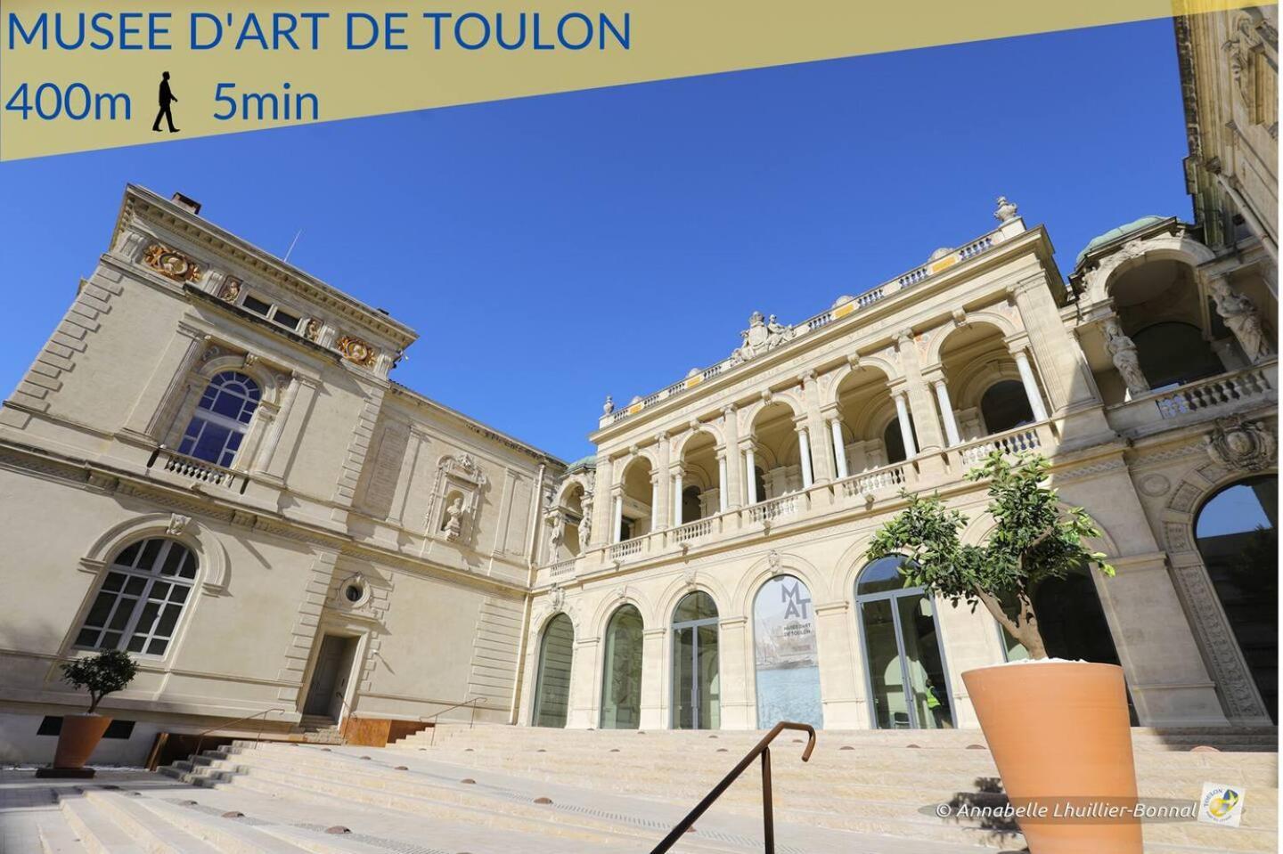 #3 Toulon Centre, Balcon, Lumineux, Stationnement Facile, Tout Confort Dış mekan fotoğraf